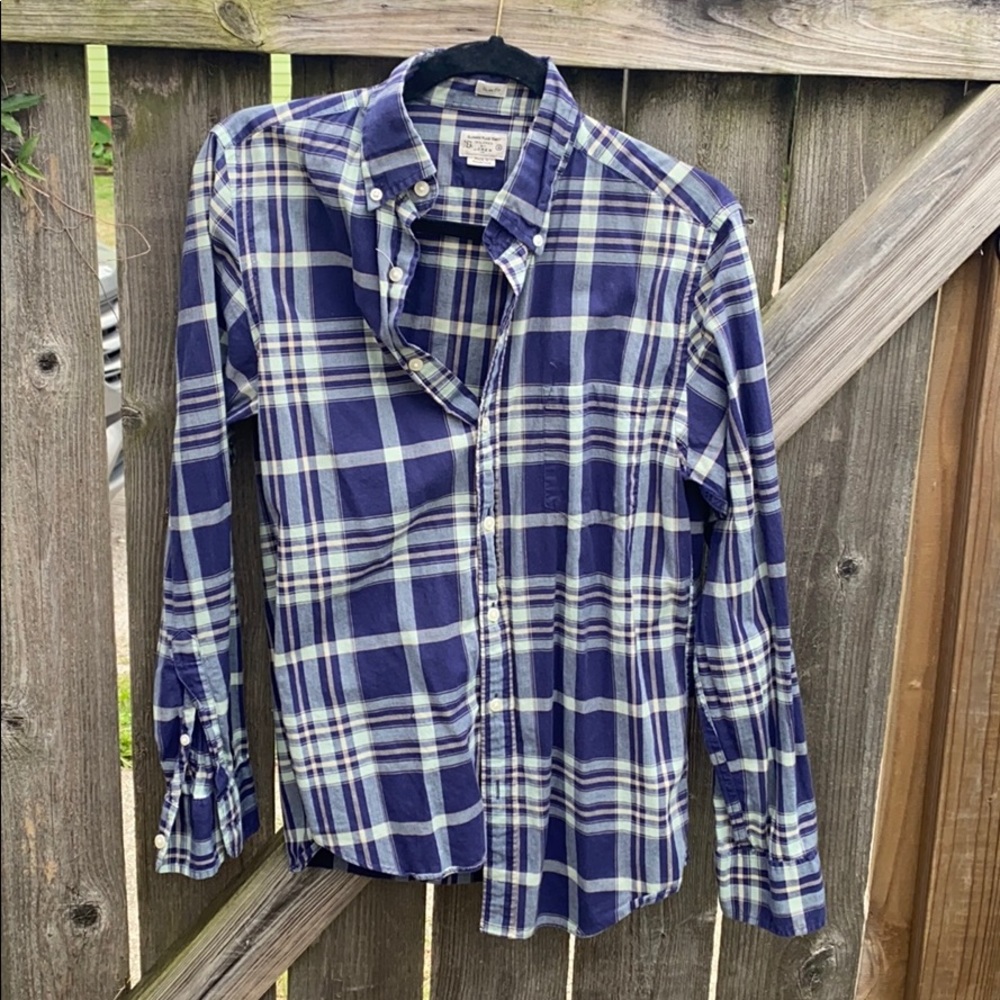J. Crew Summer Plaid Shirt